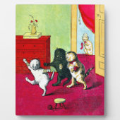 De drie kleine kinderen fotoplaat (Voorkant)