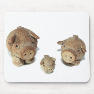 De drie kleine varkens muismat
