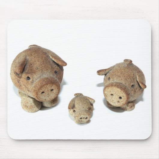 De drie kleine varkens muismat (Voorkant)
