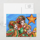 De drie koningen briefkaart (Voorkant / Achterkant)