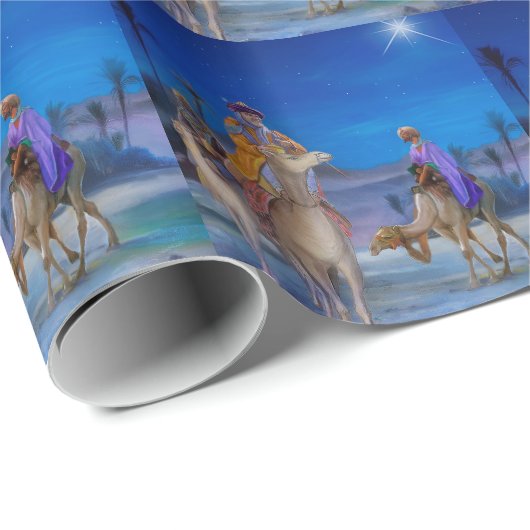 De drie koningen cadeaupapier (Rol Hoek)