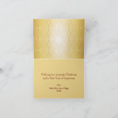 De drie koningen kaart (Binnen)