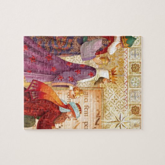 De drie koningen legpuzzel (Horizontaal)