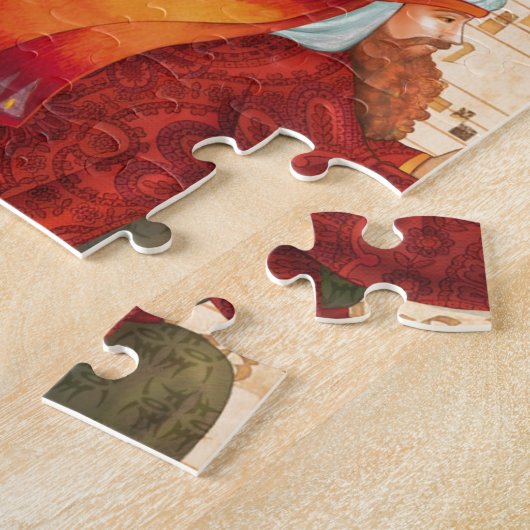 De drie koningen legpuzzel (Zijkant)