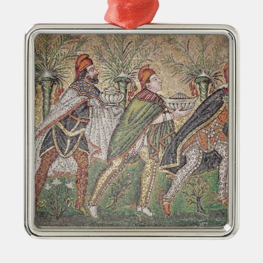 De drie koningen metalen ornament (Voorkant)