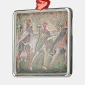 De drie koningen metalen ornament (Links)
