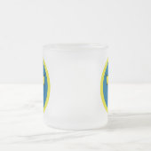 De drie kronen van Zweden Matglas Koffiemok (Center)