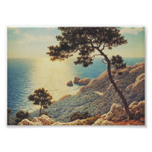 De drie kroonlijsten van de Franse Riviera  Foto Afdruk
