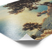 De drie kroonlijsten van de Franse Riviera Foto Afdruk (Hoek)
