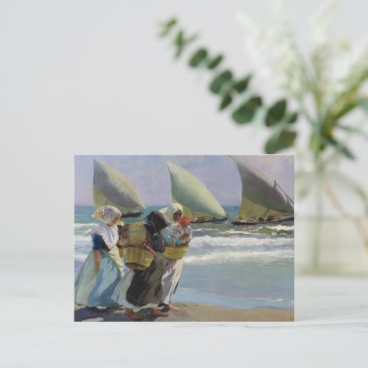 De drie kwartels - Joaquin Sorolla Briefkaart (Staand voorkant)