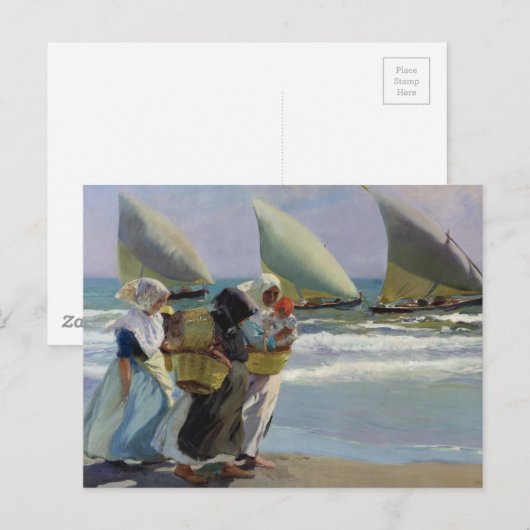 De drie kwartels - Joaquin Sorolla Briefkaart (Voorkant / Achterkant)