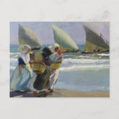 De drie kwartels - Joaquin Sorolla Briefkaart (Voorkant)