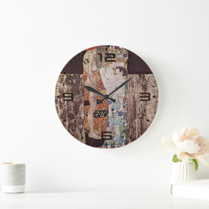 De Drie Leeftijden van de Vrouw van Gustav Klimt Grote Klok