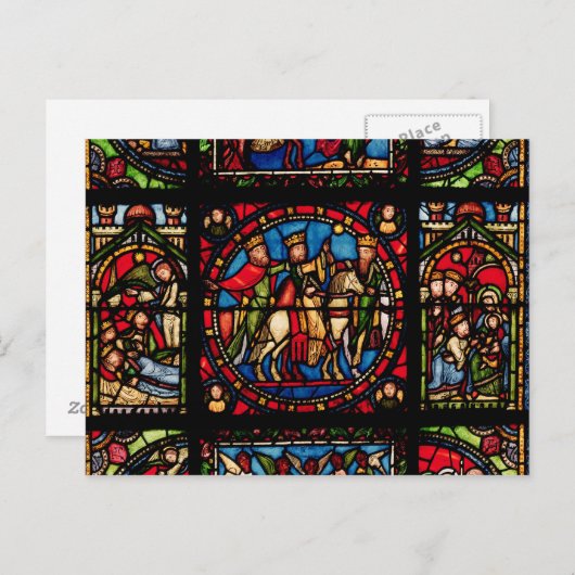 De drie Magi Briefkaart (Voorkant / Achterkant)