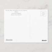 De drie Magi die Jezus Christus bewonderen Briefkaart (Achterkant)
