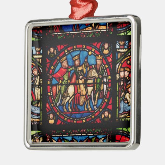 De drie Magi Metalen Ornament (Links)