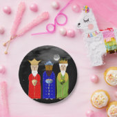 De drie Mannen papieren Borden Papieren Bordje (Feest)