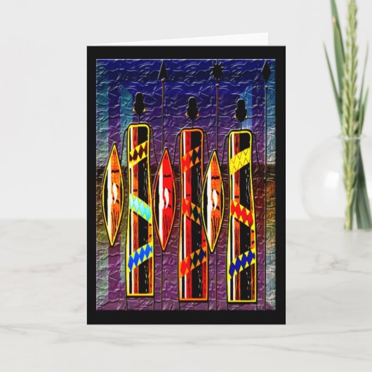 De drie Mannen van de Wijs Kaart (Voorkant)