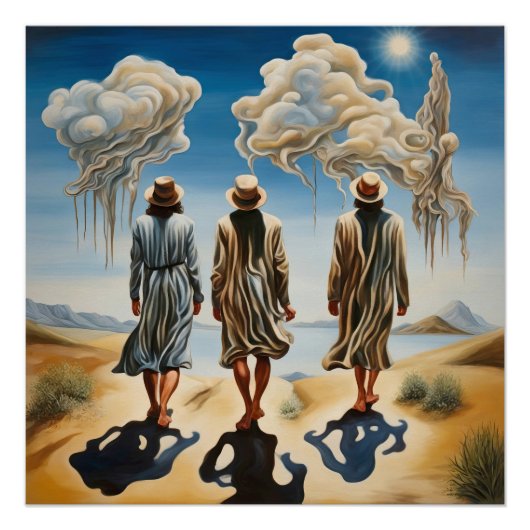 De drie Mannen van de Wijs Perfect Poster (Voorkant)