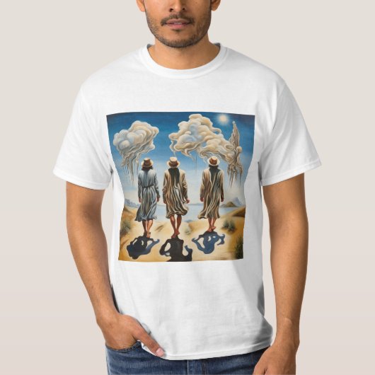 De drie Mannen van de Wijs T-shirt (Voorkant)