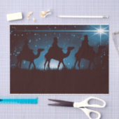 De drie Mannen van de Wijze na de ster Tissuepapier (Craft)