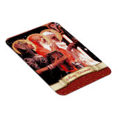 De drie Mannen van Wise.  kerstcadeautjes Magneet (Rechterzijde)