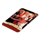 De drie Mannen van Wise.  kerstcadeautjes Magneet (Linkerzijde)