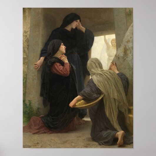 De drie Maria's bij het graf door Bouguereau Print (Voorkant)
