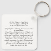 De Drie Maria's Sleutelhanger (Achterkant)