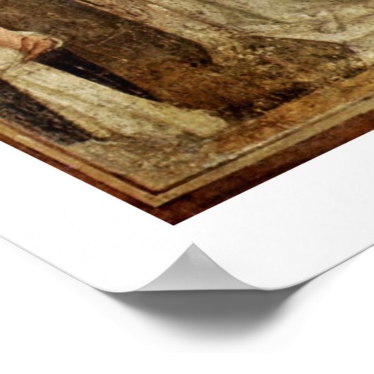 De drie marys bij de tombe van Christus Poster (Hoek)