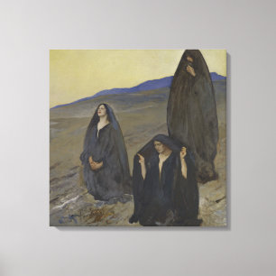 De drie marys canvas afdruk
