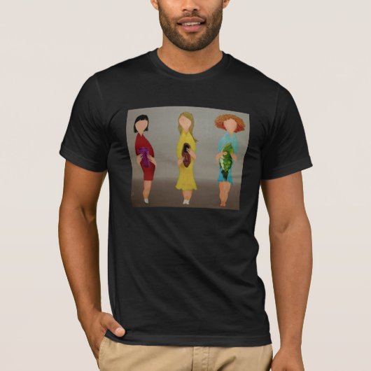de drie maten t-shirt (Voorkant)