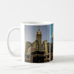 De drie moskeeën: Mekka Madina Jeruzalem Koffiemok