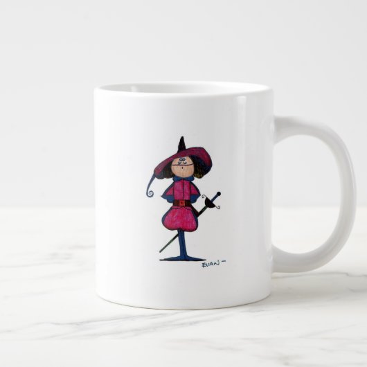 De drie musketiers Aramis Grote Koffiekop (Rechts)