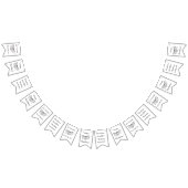 De drie musketiers zijn gelukkig vlaggetjes (Alle)