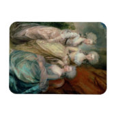 De drie oudste dochters van George III: prinses Magneet (Horizontaal)