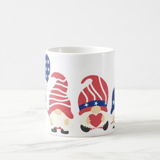 De drie patriottische gnomen koffiemok (Center)