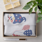 De drie patriottische gnomen tissuepapier (Geschenk)