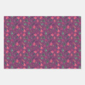 De drie puntenpagina's afdrukken papier inpakpapier vel (Voorkant 3)