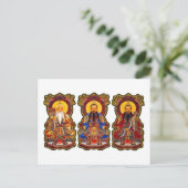 De drie puur briefkaart (Staand voorkant)