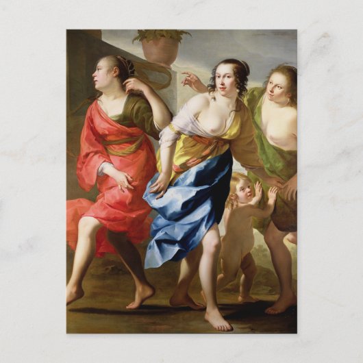 De drie races briefkaart (Voorkant)