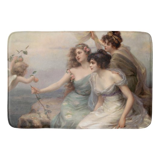 De drie races van Edouard Bisson Badmat (Voorkant)