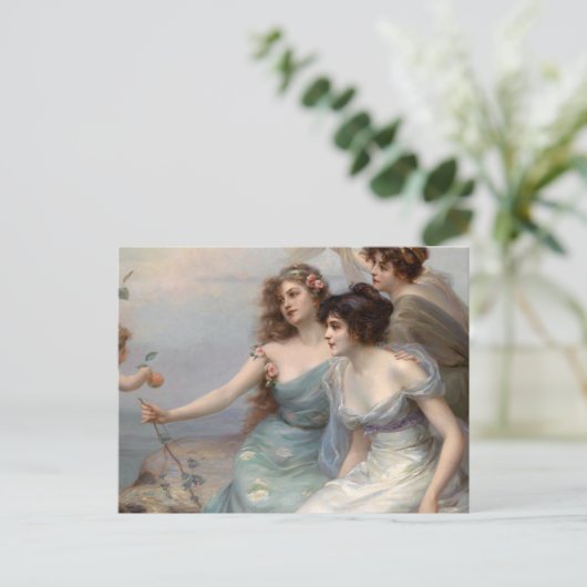 De drie races van Edouard Bisson Briefkaart (Staand voorkant)