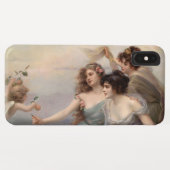 De drie races van Edouard Bisson Case-Mate iPhone Case (Achterkant (horizontaal))