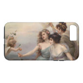 De drie races van Edouard Bisson Case-Mate iPhone Case (Achterkant (Horizontaal))