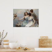 De drie races van Édouard Bisson - poster (Keuken)