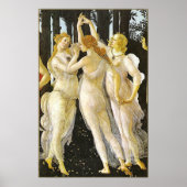 De drie races van Sandro Botticelli Poster (Voorkant)