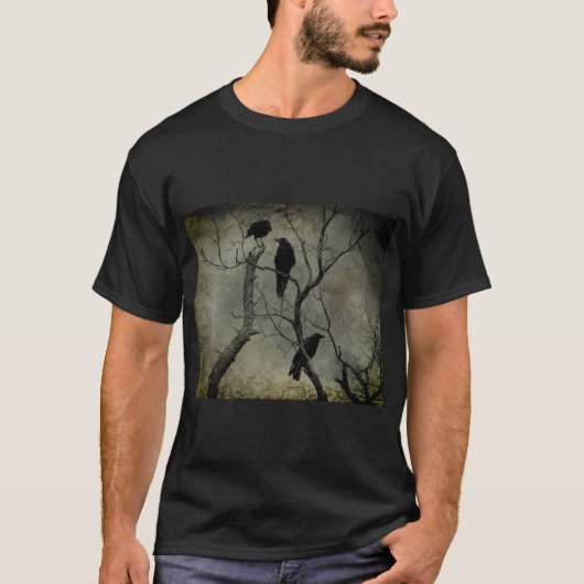 De drie raven t-shirt (Voorkant)