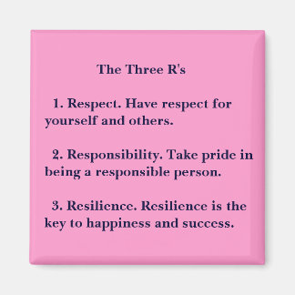 De drie R's Magneet