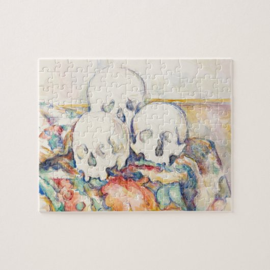 De drie schedels legpuzzel (Horizontaal)